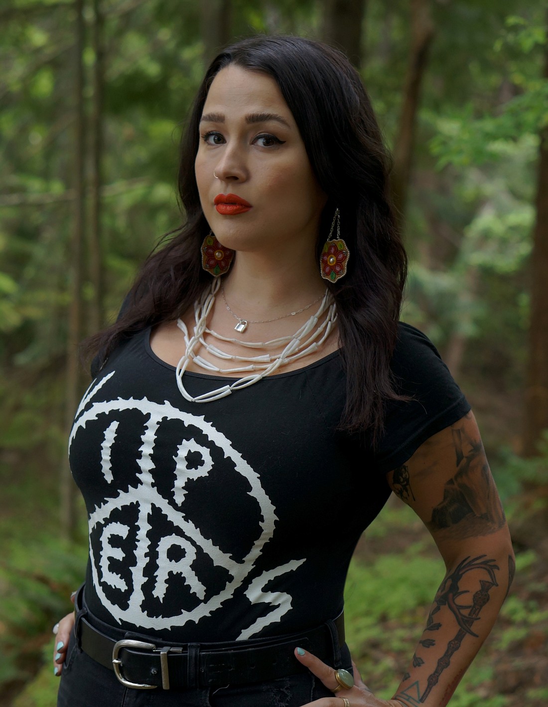 Sasha taqʷšəblu LaPointe, author of “Red Paint: The Ancestral Autobiography of a Coast Salish Punk,” will be the featured author at the Chuckanut Radio Hour Thursday, April 14 at the FireHouse Arts and Events Center.
