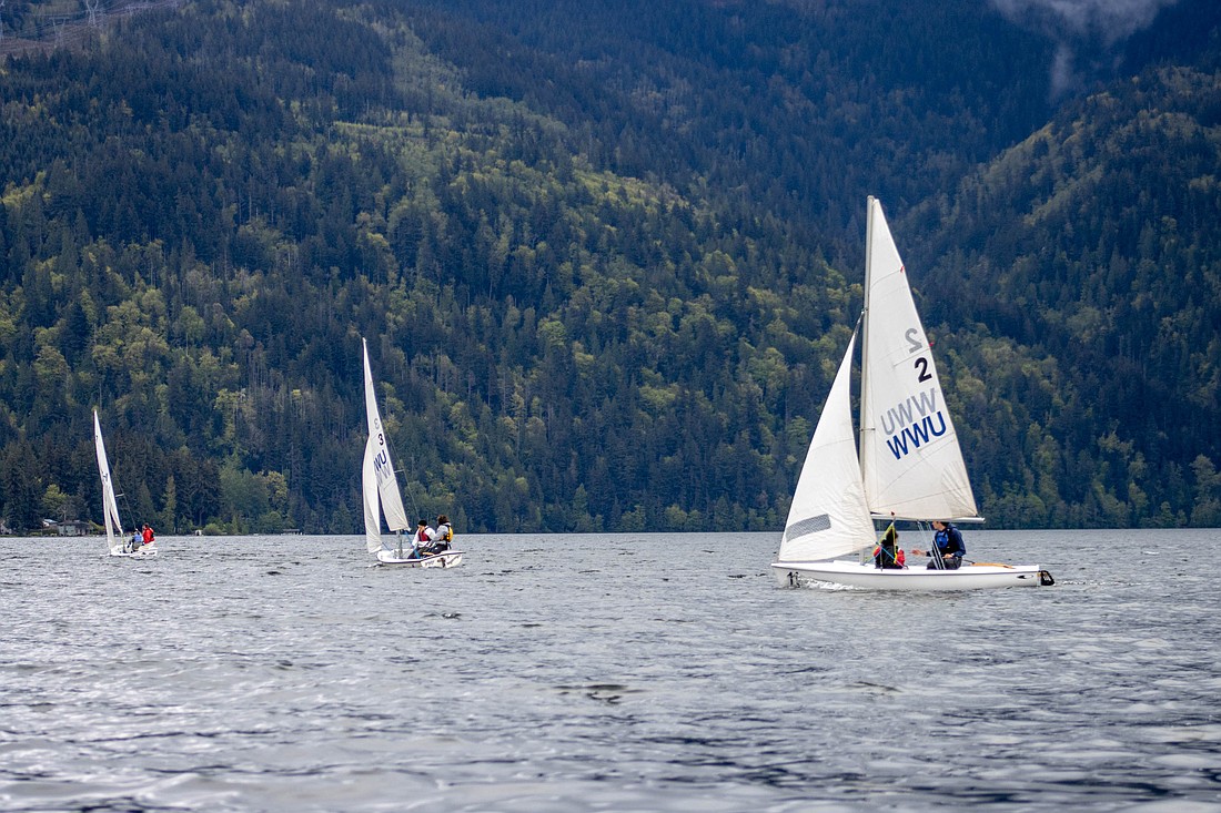 Lakewood celebrated its 100th anniversary May 14. Saturday's festivities included a sailboat race on Lake Whatcom, as well as free boat rentals, food and beverages and an open challenge course.