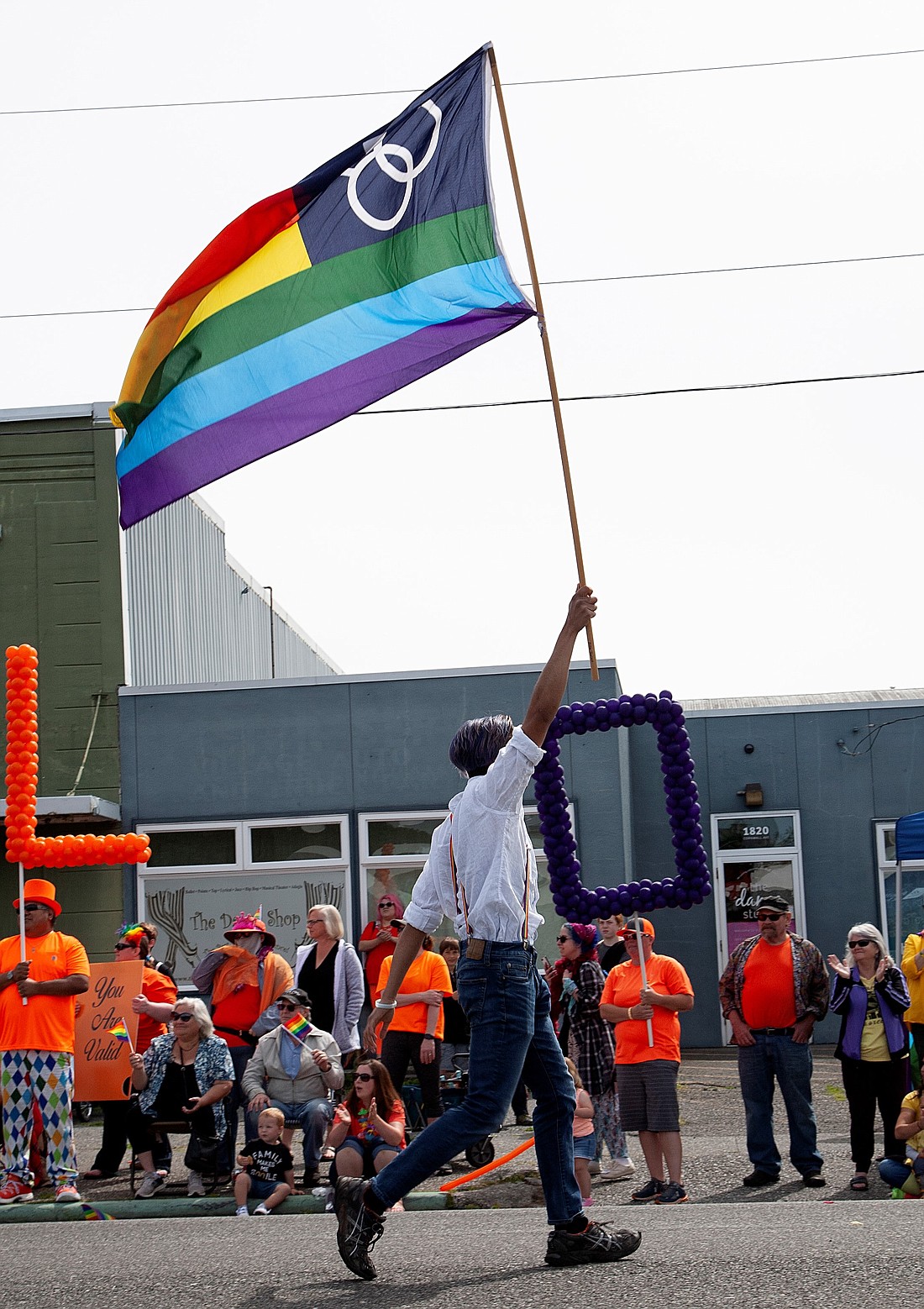 At the inaugural Whatcom Youth Pride Parade in June 2019, more than 1,000 community members showed up to take part in the event, with many cheering on LGBTQIA+ youth from sidewalks in Downtown Bellingham. The inclusive event returns Saturday, June 4, starting and ending at Bellingham High School.