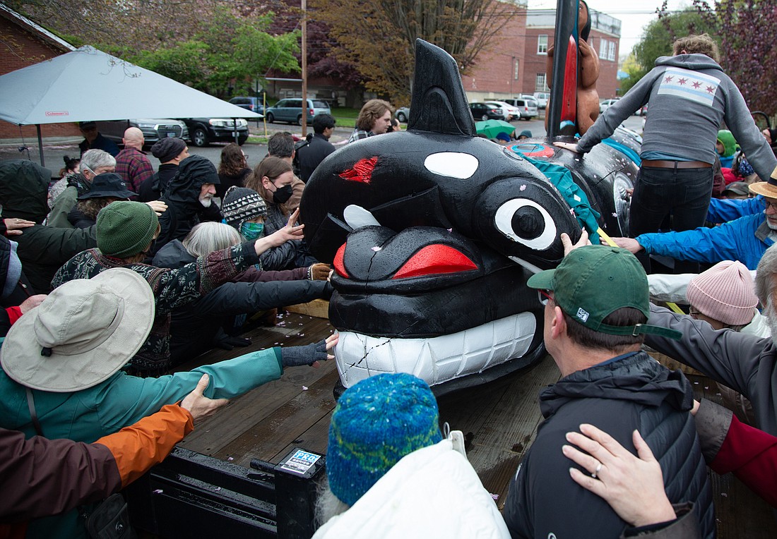 A totem pole carved by master carvers of the Lummi Nation was sent on a 2,300-mile trip across the country in May. The totem was part of a larger advocacy effort calling for the protection and restoration of the Snake River and the Salish Sea by breaching four dams currently on the lower Snake River.