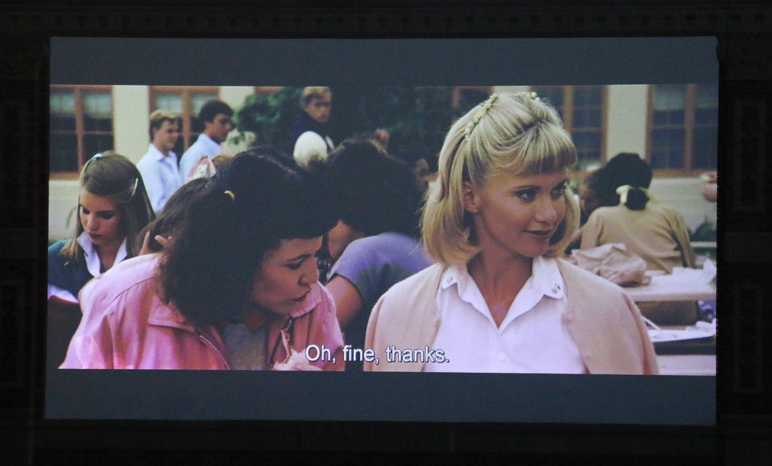 Olivia Newton-John, who died Aug. 8, played Sandy in "Grease." The 1978 movie was shown at the Fairhaven Village Green on Aug. 13. As Newton-John showed up on the screen, the audience clapped.