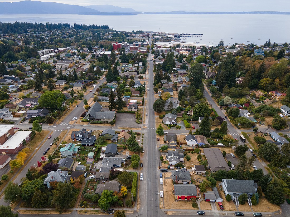Third-quarter 2022 home sales dropped 19.9% in Whatcom County and 15.6% in Skagit County compared to the same period in 2021. Bellingham, viewed here, continued to see median sales prices rise 10.1% on an annual basis.