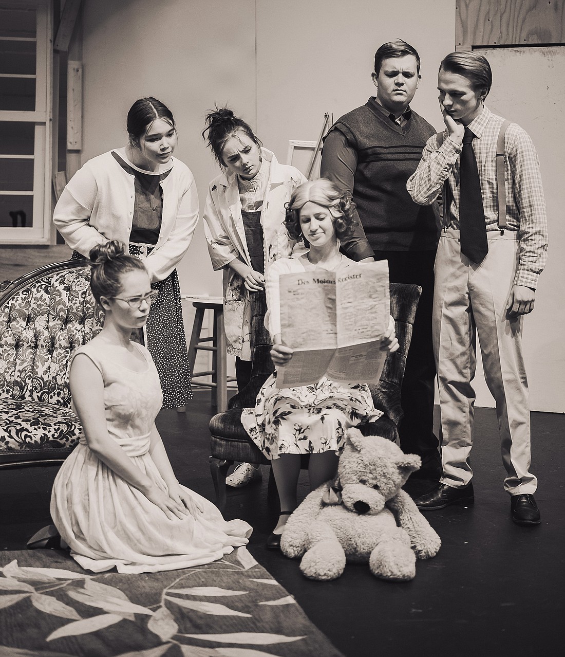 John Patrick's charming comedy “The Curious Savage” can be seen Oct. 13, 15, 21 and 22 at Lynden Christian High School. The play focuses on a woman who inherits a small fortune when her husband passes away — causing her stepchildren to commit her to a sanitarium.