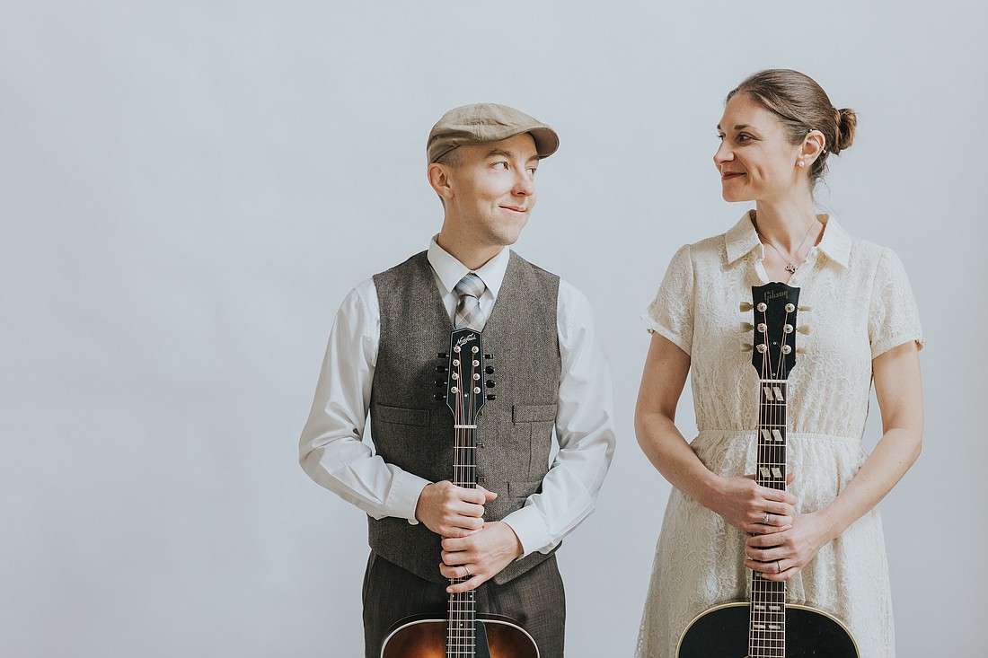 Ordinary Elephant, an award-winning folk duo of spouses Pete and Crystal Damore, will bring their emotionally powerful and vulnerable songs to the stage Friday, Nov. 18 in Mount Vernon at McIntyre Hall.