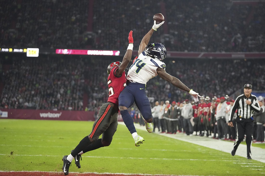 Seahawks brought back down after clunker in Germany