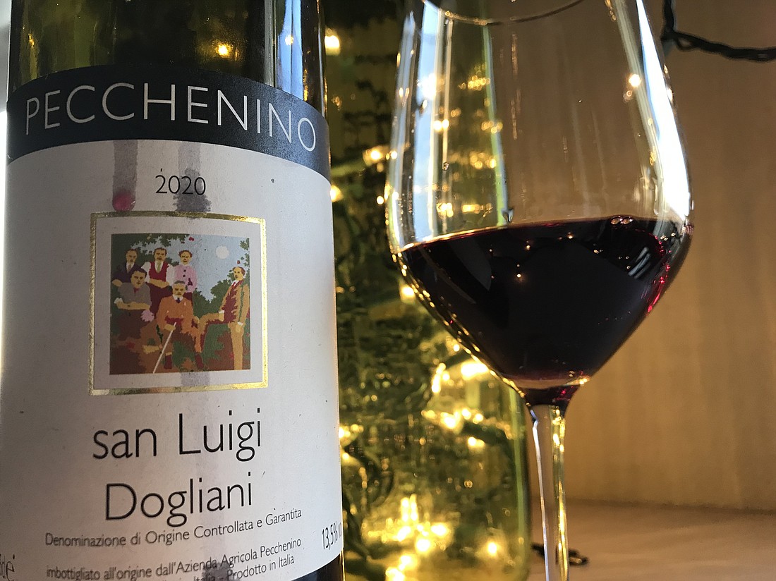 Red wine at a holiday dinner can be tricky because big, exuberant reds need a lot of attention and can be somewhat demanding in their behavior. Lighter body and less tannic reds won’t bully your meal. Recommended are the 2015 Louis Bernard Cotes-du-Rhone and the 2020 Pecchenino San Luigi Dogliani Dolcetto.