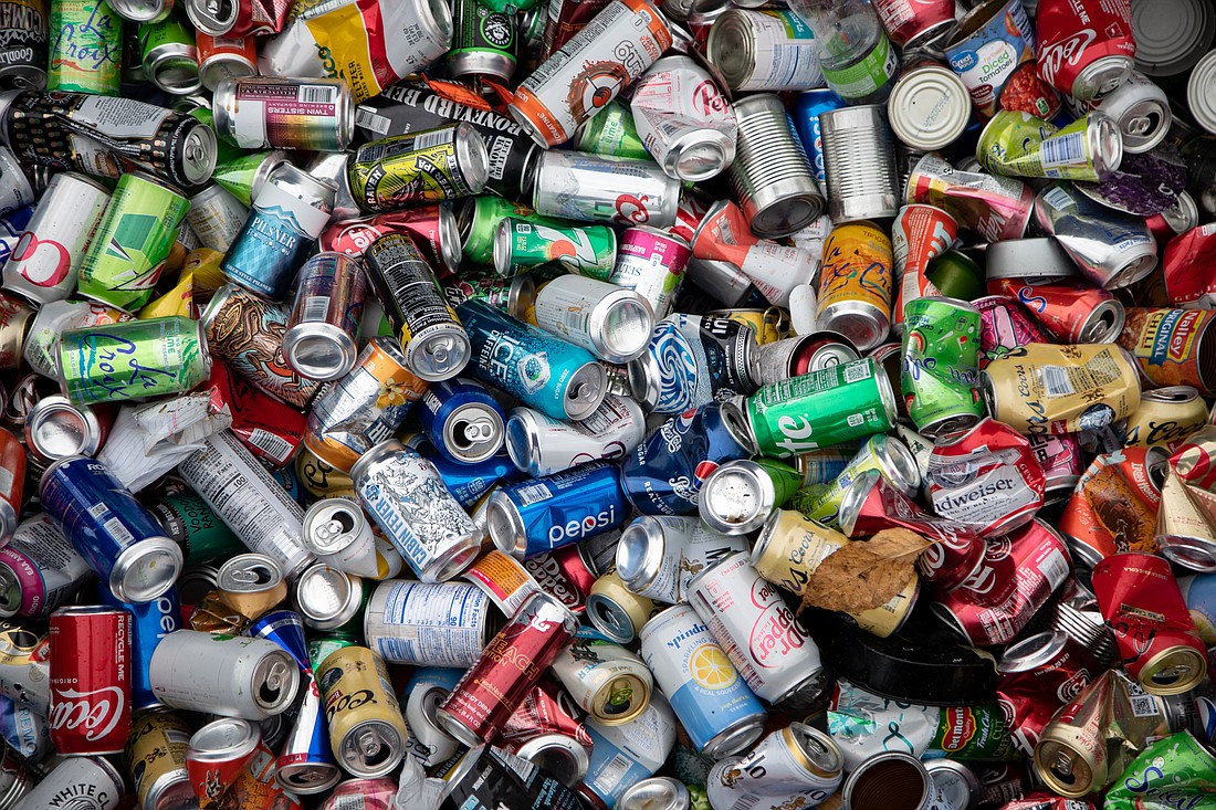 Nooksack Valley Disposal and Recycling center in Lynden collects thousands of cans. Aluminum recycling has increased in northeast Whatcom County, in part due to the popularity of craft beers in cans.