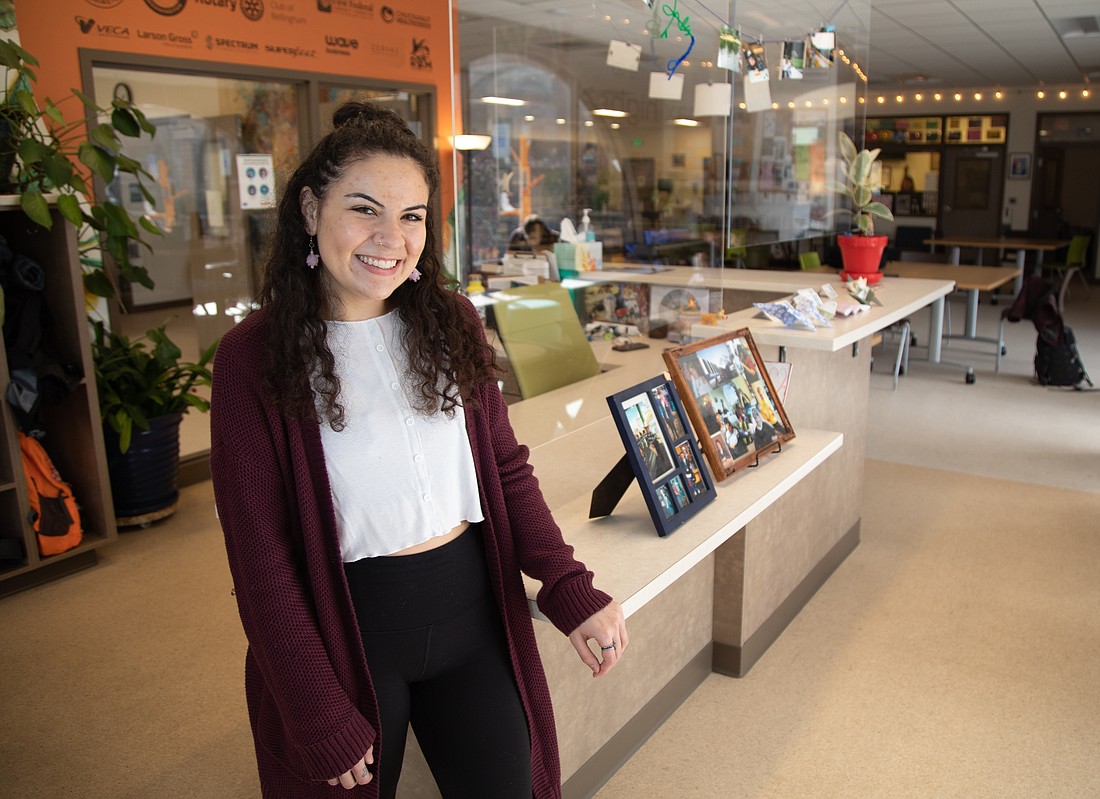 Ronnie Delgado, who works at the Max Higbee Center in Bellingham, came to the city from Colorado because she loves nature and recreation, and gets to pair her passions with inclusivity through her job.