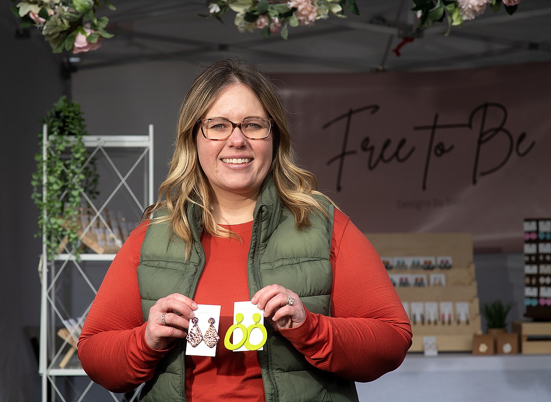 Bri Smolen started making earrings as a fundraiser for Kaylee's Kamp, a nonprofit for LGTBQ+ teenagers in 2021. Smolen further developed her five-step process for making color-mixed clay earrings and opened her own company, Free to Be.