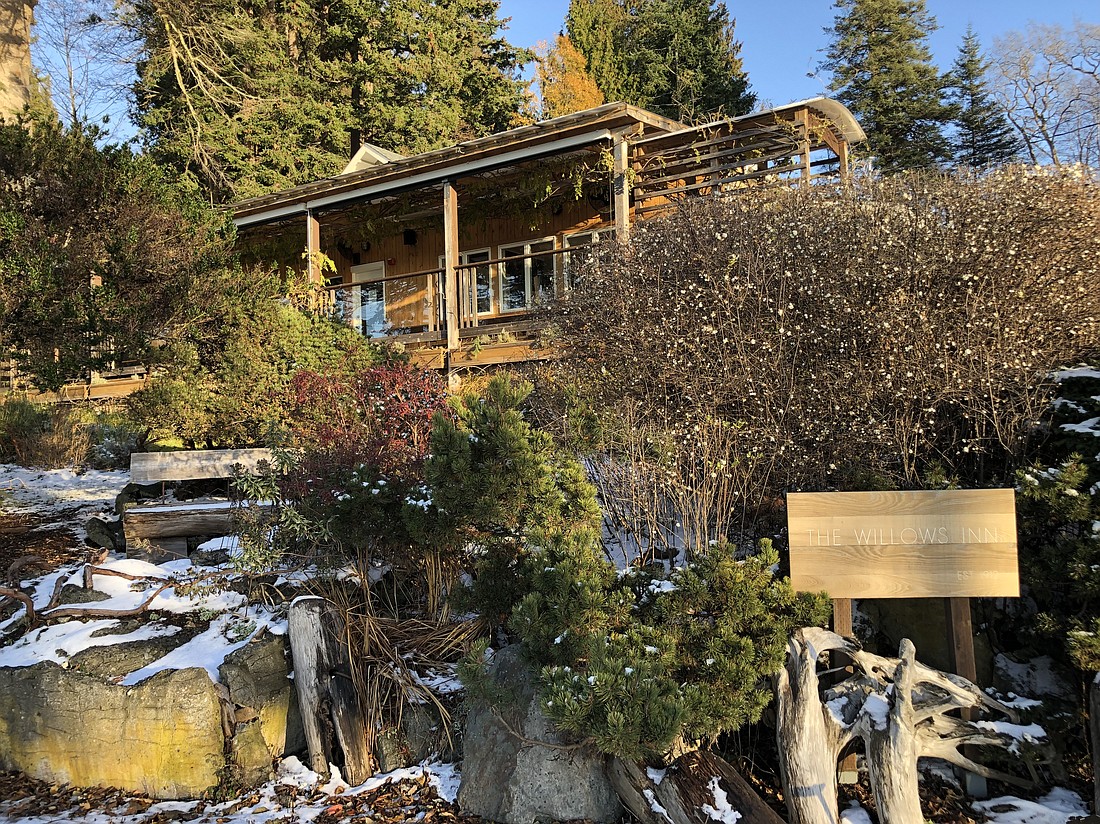The Willows Inn on Lummi Island served its last meal before Thanksgiving 2022. In late November, owners Tim and Marcia McEvoy announced they were donating the century-old restaurant and inn to Bellingham's Lighthouse Mission Ministries. The property is now up for bid.