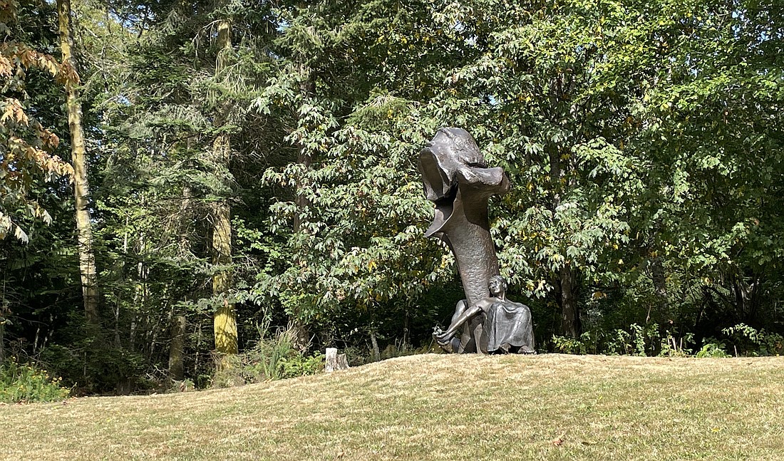 As part of the Lummi Island Artists' Spring Studio Tour taking place May 27–28, take self-guided tours of Ann Morris' Sculpture Woods on Legoe Bay Road. In addition to the permanent sculptures, view new works by Morris, Kim Obbink and Western Washington University fine arts students.