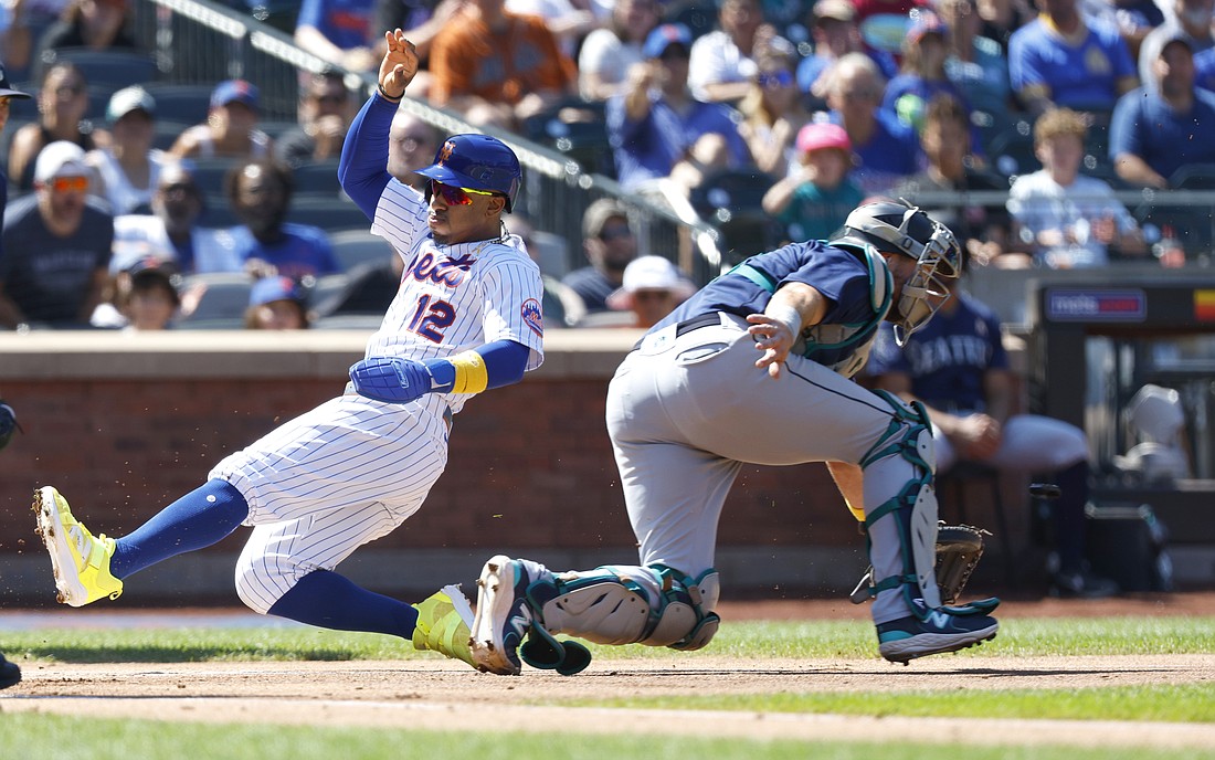 Alonso goes deep twice to reach 40 homers and 100 RBIs as Mets