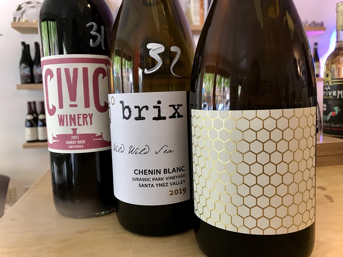 Natural wine is all about the absence of intervention or intervening as little as possible in the wine-making process. Examples can be found downtown at Seifert & Jones Wine Merchants as well as Gold Fern in Fairhaven, a relatively new addition to the wine scene of Bellingham.