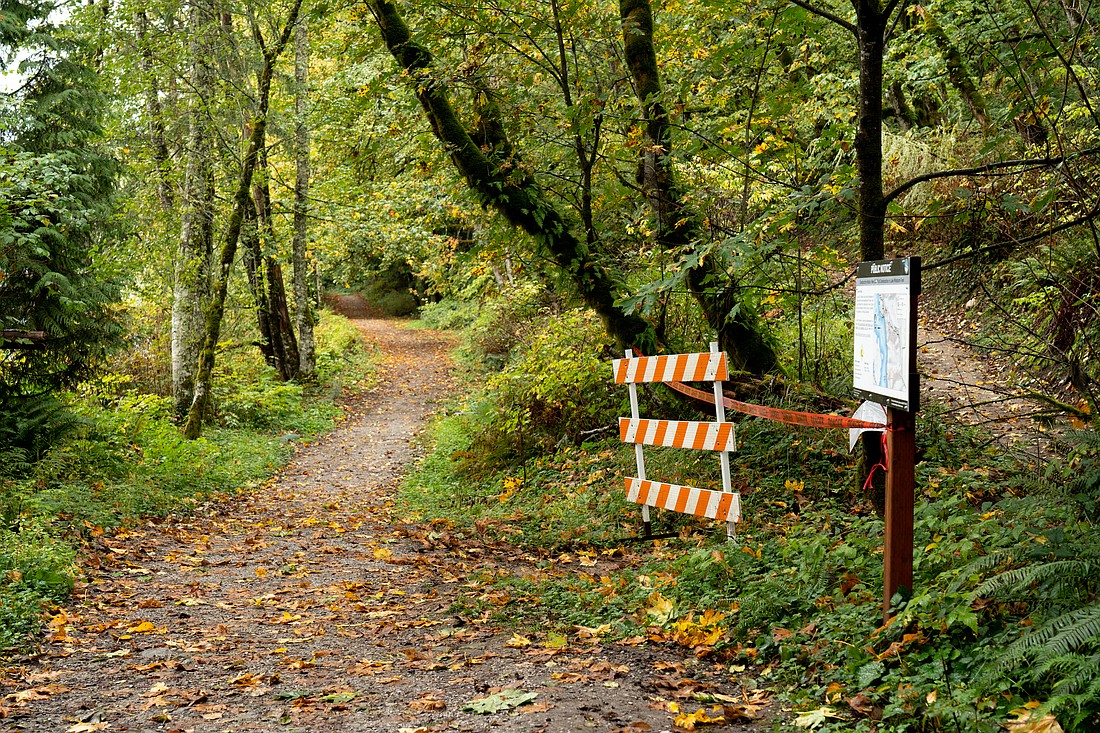 By late October or early November, trail builders expect to finish a new path from the current terminus of the Chanterelle Trail to the lakeside Hertz Trail after more than a year of construction.