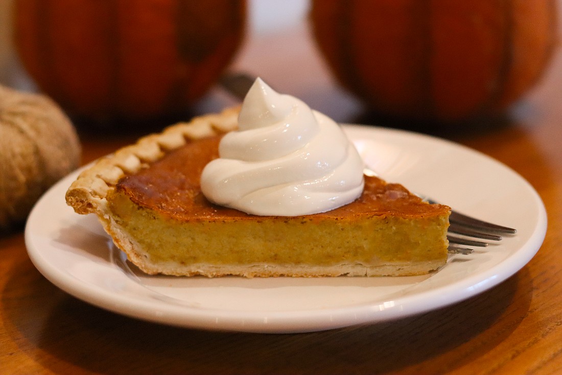 The perennially popular "Drunkin' Pumpkin Pies" are back at Boundary Bay Brewery and can be preordered for Thanksgiving. The desserts are made with the brewery's imperial oatmeal stout and locally grown pumpkins from Vertical Fog Farms in Everson.